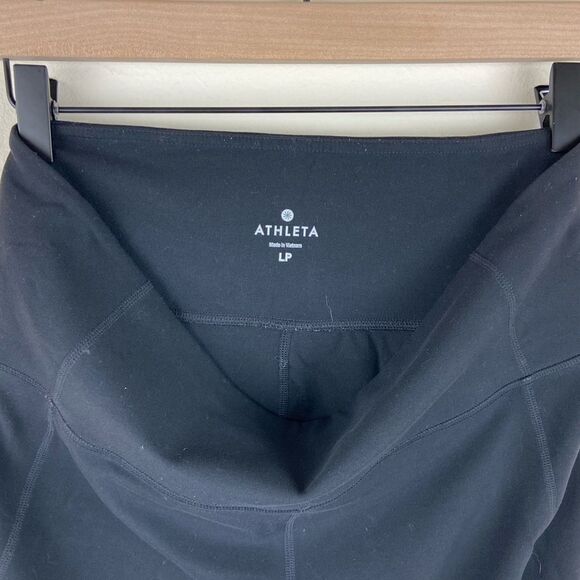 Athleta Mantra Mesh Capri Black Leggings - Picture 8 of 8